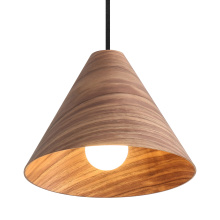 Golden Canada 3988-10 DWA - Golden Lighting Conique 1-light 10in Pendant in Dark Walnut